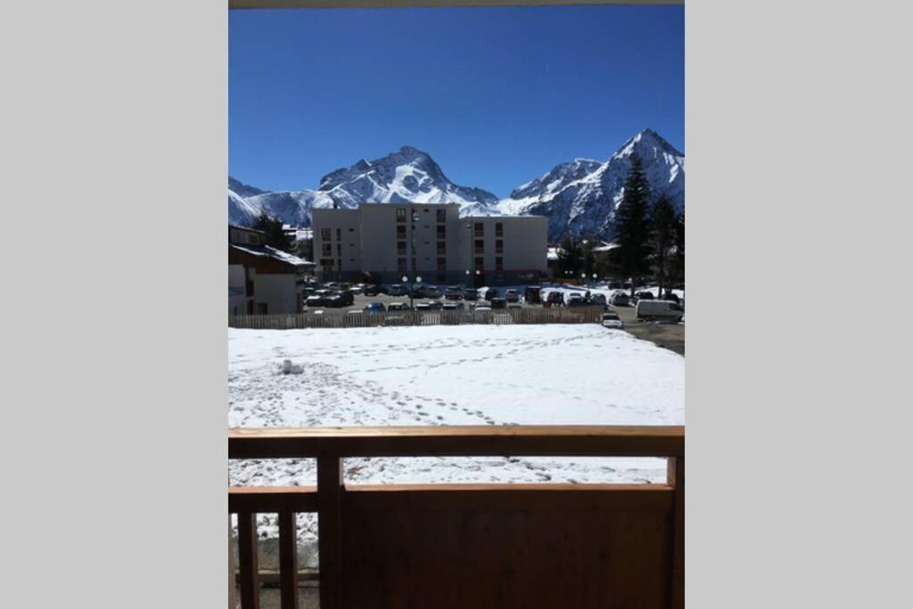 Appartement Cosy Deux Alpes Front De Neige 34M2 6P Mont-de-Lans Dış mekan fotoğraf